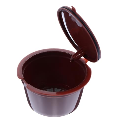 SMASOLO 3 piezas Filtros de Cápsula de Café Reutilizables para Gusto de Unidades Filtro de Malla Doble Fácil Instalación y Ahorro