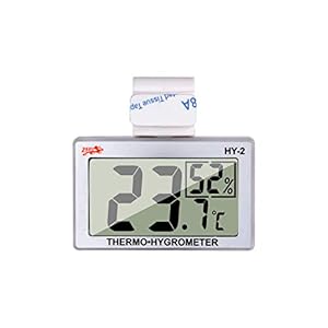 Gellvann Digitales Thermometer Hygrometer HY-2 Terrarium