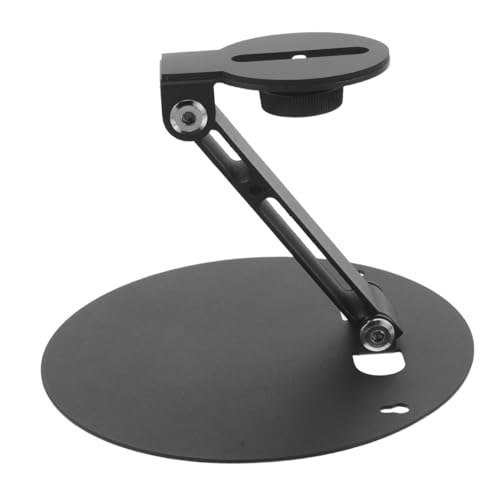 QUMIIRITY Adjustable Foldable Projector Stand Desktop Mount Small Tabletop Shelf for Mini Projectors...