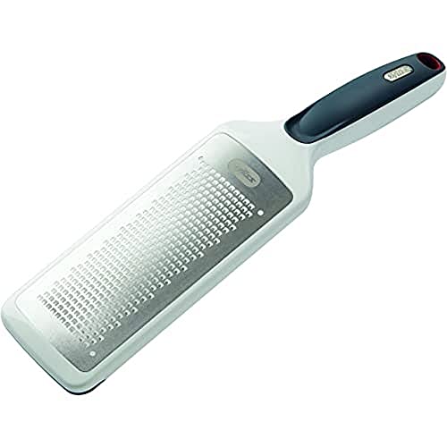Zyliss E900035 Smooth Glide Rallador Fino, Plástico/Acero inoxidable, Blanco/Gris, Rallador Manual con Mango, Apto Para Lavavajillas, 5 Años de Garantía Cover