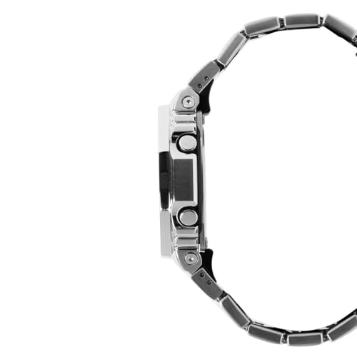 Image of G-Shock Casio G-Steel GM2110D Analog-Digital Navy Blue Dial Stainless Steel Watch 43mm - GM2110D-2B