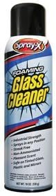 Foaming Professional Glass Cleaner - 19oz. Can - CASE OF 12 CANS.