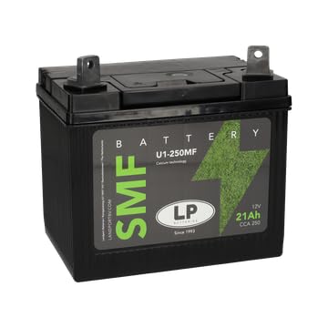 Landport 12V 22Ah 895 250MF U1 Lawn Mower Battery for Sit On Mower, Mini Tractor, Ride On Mower, Garden Utility Vehicle