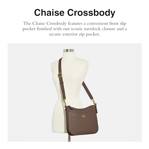 Coach Women's Pebble Leather Chaise Crossbody Bag