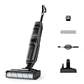 Rowenta X-Clean 4 , Lavapavimenti Senza Fili con Auto-Propulsione e Rilevazione Automatica dello Sporco, Doppio Serbatoio e Sistema di Autopulizia, Autonomia 50' per Tutti i Tipi di Paviment