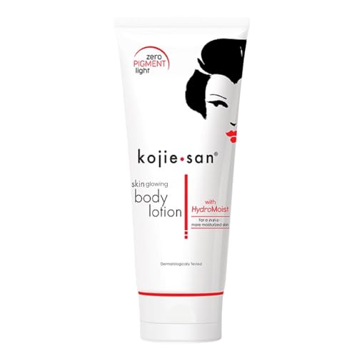 Kojie San Body Lotion Nourishing & Skin Refining Body Lotion with Rosehip Shea Butter & Vitamin E for a Smooth Even-Looking Skin Tone 100G