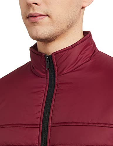 Image of Spykar Polyester Blend Men's Standard Length A-Line Coat