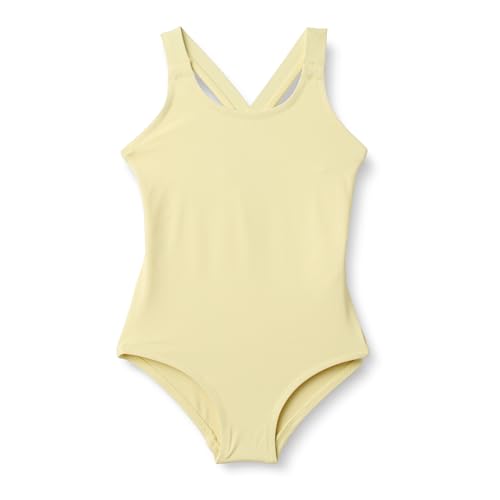 Image of Amazon Essentials Girls and Toddlers' Cross-Back One-Piece Swimsuit