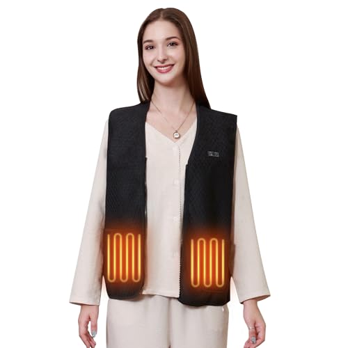Portable Electric Vest Black2