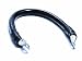 Camco 47473 Black 5/16" Stud 12" Long 2-Gauge Marine Battery Cable and Lug Assembly Tinned