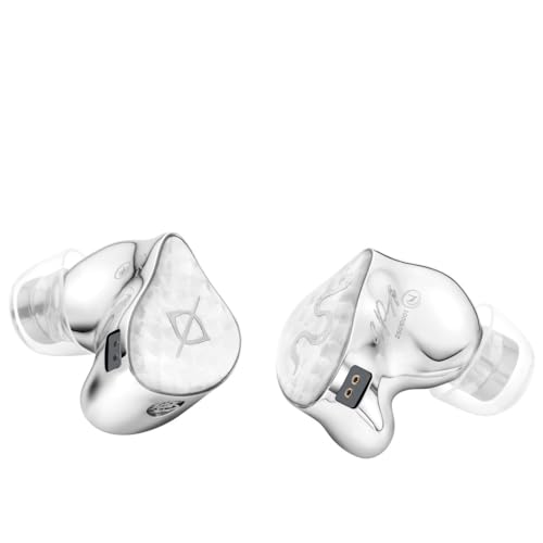 EarAcoustic SPA-PRO MAX auriculares con cable insignia, cable de audio Litz, membrana de grafeno ≈ imán 1TPa&N5210,000GS, aleación de aluminio de grado aeronáutico (3.5mm Jack Sin micrófono)