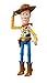 Mattel Disney Pixar Toy Story Action Figure, Posable Woody Collectible Toy in Signature Sheriiff Look with Removable Hat, 9.2-inch