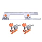 Durabilité améliorée et réduction de la déviation, associée à une pince réglable qui adhère solidement aux planches de 3 cm d'épaisseur et à la fixation par vis pour les espaces confinés