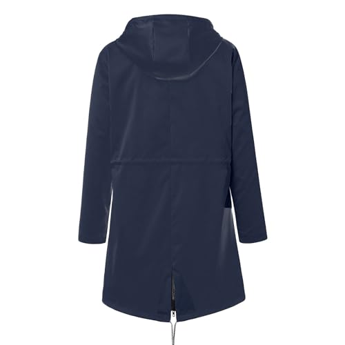OIOLOYJM Yellow Rain Jacket Womens Waterproof with Hood Light Weight Jackets for Women Casual Fall Winter Plus Size Raincoat