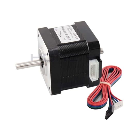 Moteur pas à pas Nema17 17HS4401S double arbre 1.7A avec câble de 1M