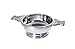 Wentworth Pewter - Standard Pewter Quaich Whisky Tasting Bowl Loving Cup Burns Night (Customized)