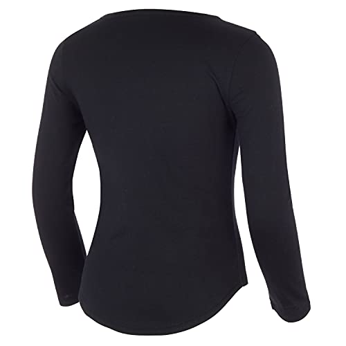 adidas Girls' Long Sleeve Scoop Neck Graphic Tee2