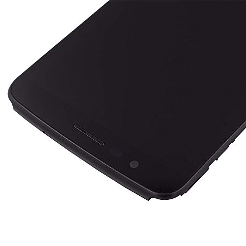 Image of LCD Screen Display with Digitizer Touch Panel with Bezel Frame Compatible with LG Stylus 3 LS777 K10 Pro M400DK(Black)