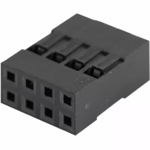 [10x] Wire Jumper Pin Header Connector Housing - 2x4 - Male/Female