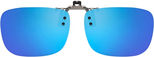 Image of CAXMAN Polarized Clip On Sunglasses Over Prescription Glasses for Men Women UV Protection
