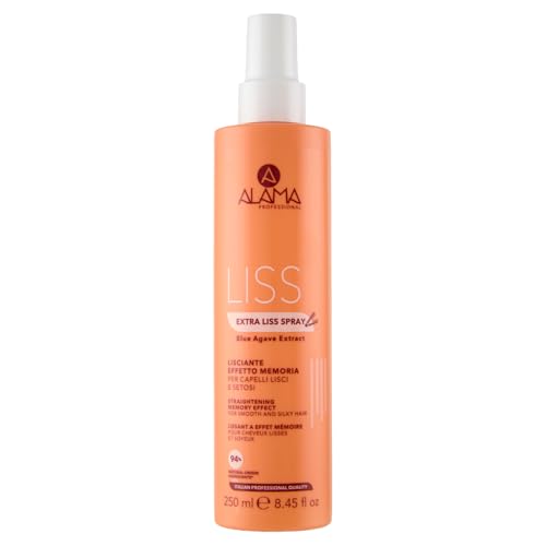 Alama Professional Alama Liss - Spray Lisciante Extra Liss Effetto Memoria Per Capelli Lisci, 250ml