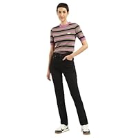 Levi's Plus Size 724 High Rise Straight Vaqueros Mujer, Black, 14 S