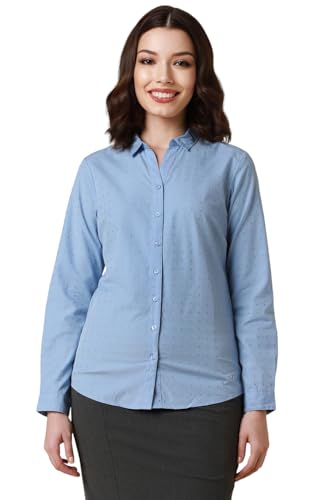 Image of Allen Solly Women's Cotton Regular Fit Shirt