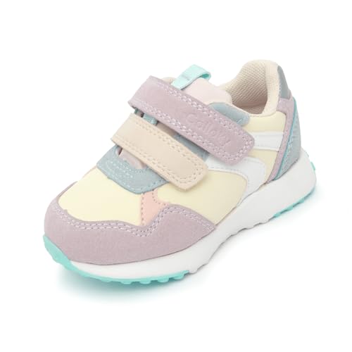 Toddler Shoes for Boys and Girls - Lightweight, Washable Sneakers with Arch Support & Strap Closure - Breathable Lifestyle Shoes