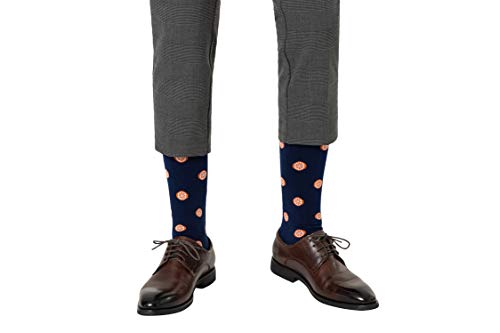 Orange Socks For Men Oranges Orange Juice Oj For Men Sock For Him | Fruit Farmer | Socks Present For Work Colleague | Bday Gift For Guys (Orange) #TOP5
