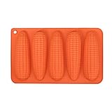 Kolben-Kastenform – 18,5 x 11 x 1 cm, flexible in Lebensmittelqualität, wiederverwendbares Gebäck, kulinarisches Zubehör, Wohnmobil, Reisen, Rucksackreisen, Wald, Wandern, Versammlungen