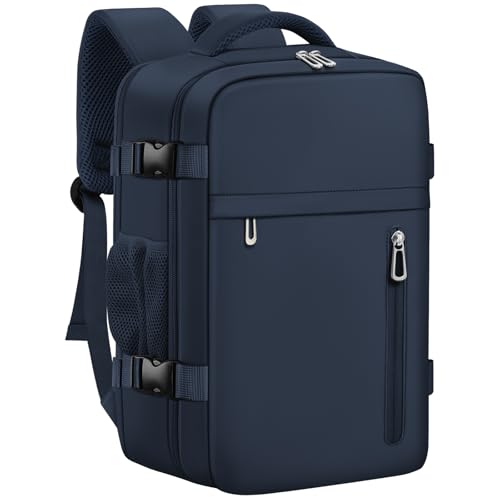 Otahgk Mochila De Viaje Cabina Avion 40 X 20 X 25 Para Ryanair Equipaje De Mano Maletas De Cabina Bolsa De Viaje Mochila Informal Para Computadora Portátil-Azul Otahgk Mochila De Viaje Cabina Avion 40 X 20 X 25 Para Ryanair Equipaje De Mano Maletas De Cabina Bolsa De Viaje Mochila Informal Para Computadora Portátil-Azul