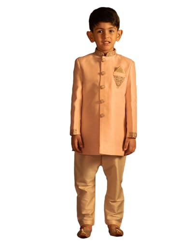 Image of VASTRAMAY Boy's Blended Sherwani Set