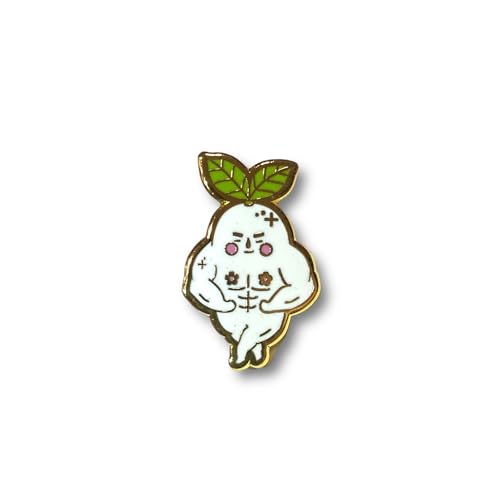 Image of KOZUKI HAKU DRAGON PIN - Green Enamel with Metal Base - Modern Unisex Pin - Fan Art