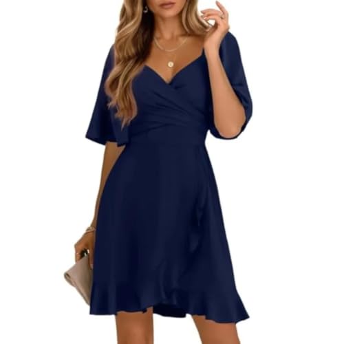 Robe col portefeuille pour sublimer votre silhouette d'invitée