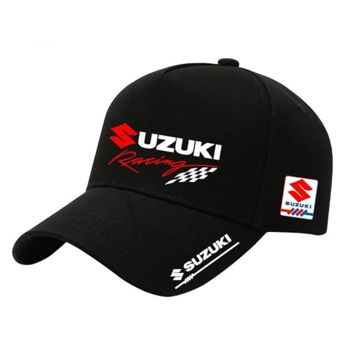 LGFDC Gorra de Béisbol con Logotipo de Coche para Suzuki SX4 S-Cross Swift Jimny Vitara Alto Baleno, Beisbol Cap Gorra para Fans de Coche Gorra de Béisbol de Sombrero Unisex