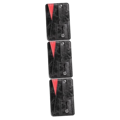 Housoutil 3 Pcs Adhesive Holder Phone Wallet Phone Pouch Cell Phone Pocket Phone Case