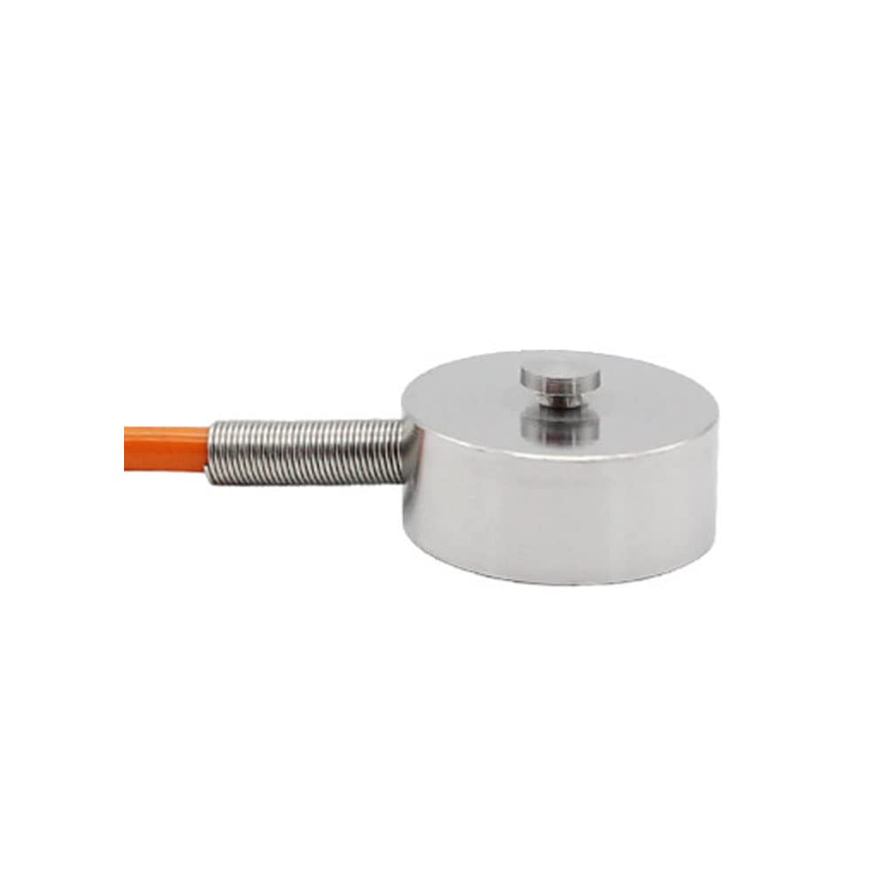 ATO Micro 500kg Compression Load Cell, Button Type, Weighing Mini Load Cell Sensor, Small Compression 500kg Force Sensor with High Accuracy