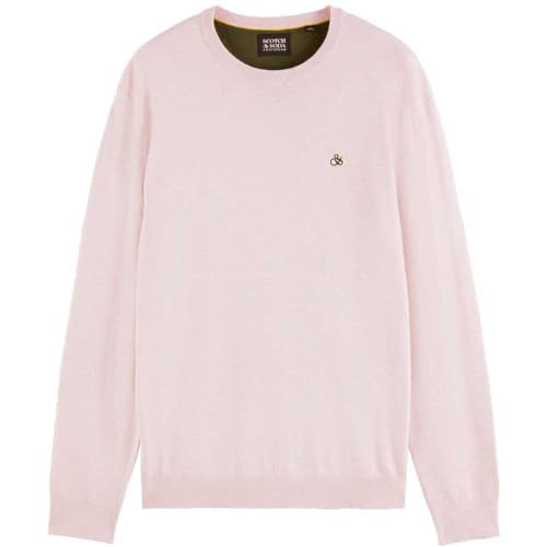Scotch & Soda Viscose Pullover Sweater Suéter Hombre, Pink Cloud, XXL