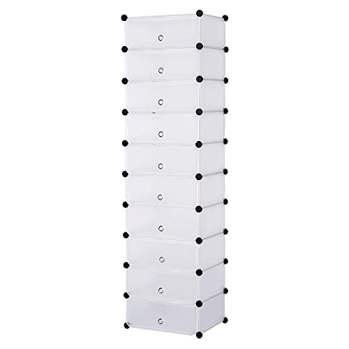 THINFAR Armadio in plastica, smerigliato e