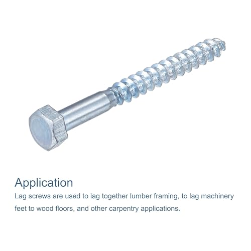 Tornillos Hexagonales M6 x 60 mm acero carbono zincado 25 pzas miniatura 4