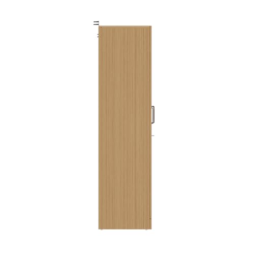 Image of Wakefit Wardrobe for Bedroom | 1 Yr Warranty | Cupboard for Bedroom, Almirah, Wooden Wardrobe, Multi-Shelves Storage with Mirror, Density:680-750 kg /m, Free Installation from Brand (Twill - UT)