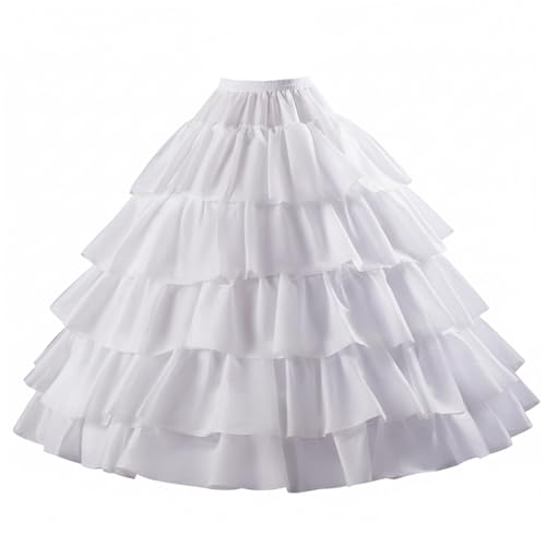 Jupon crinoline de mariage 4 cerceaux pour danser avec volume et élégance