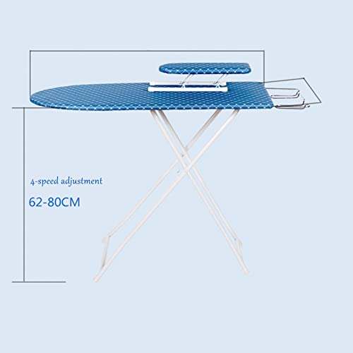 Tablas de Planchar, Tabla de Planchar para el hogar, Soporte sólido para Plancha de Vapor, Mesa de Planchar Ajustable con Mesa de Manga Fija, Fuerte Soporte para Plancha, para Costura
