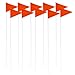 AGORA 6' Sports Agility Training Flags for Soccer, Football, & More - Set of 10