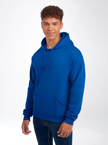 Image of Jerzees Men's NuBlend Fleece Hoodies & Sweatshirts, Cotton Blend, Sizes S-3X