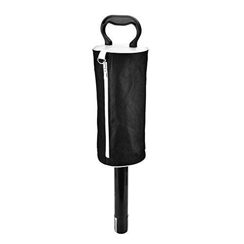Vbest life Bag Ball Collector And Holder Ball Pick Up Shag Bag Steel Tube Retriever Holds About Balls Collector Leisure Sport