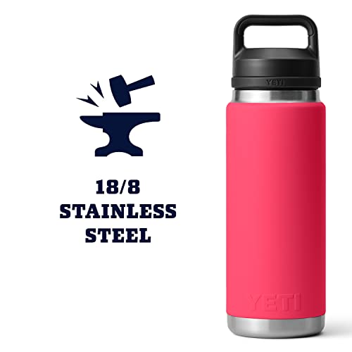 Yeti Rambler 26 Oz Bottle Chug Cap Bimini Pink