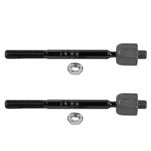Image of Detroit Axle - 6pc Front Control Arms Kit for 2011-2017 BMW X3, 2015-2018 BMW X4, 2 Lower Forward Control Arms 4 Outer Inner Tie Rod End Links 2016 Replacement