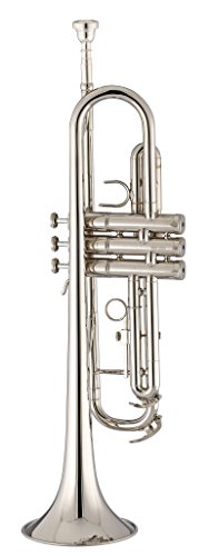 Kaizer Trp-1000Nk Standard B Flat Bb Student Trumpet - Nickel Silver #TOP3