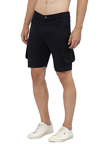 Image of SAPPER Men's Cotton Cargo Shorts with Pockets